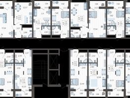 Продается 2-комнатная квартира ЖК Кислород, корпус 10, 50.96  м², 18799144 рублей