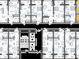 Продается 2-комнатная квартира ЖК Кислород, корпус 14, 48.83  м², 17412778 рублей