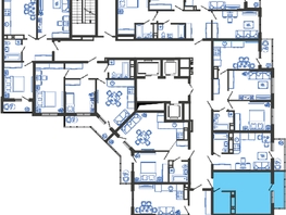 Продается Студия ЖК Облака-3, дом 1, 26.2  м², 6639080 рублей