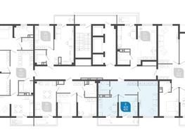 Продается 2-комнатная квартира ЖК Облака-2, блок секция 4-8, 50.7  м², 9962550 рублей