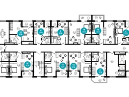 Продается 1-комнатная квартира ЖК Нескучный сад, корпус 2, 37.3  м², 43047930 рублей