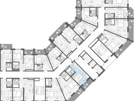 Продается 1-комнатная квартира ЖК Нескучный сад, корпус 2, 26.8 м², 34632860 рублей