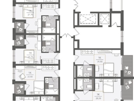 Продается 1-комнатная квартира ЖК Нескучный сад, корпус 2, 30.3 м², 36118430 рублей