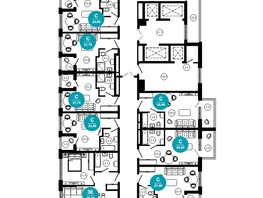 Продается 1-комнатная квартира ЖК Нескучный сад, корпус 2, 34.5  м², 39695700 рублей