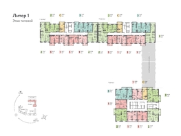 Продается 2-комнатная квартира ЖК Теплые Края, 1 очередь литера 1, 57.47  м², 7471100 рублей