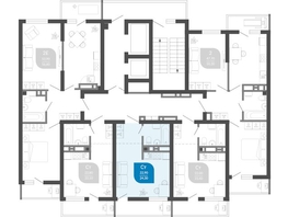 Продается Студия ЖК Облака-2, блок секция 4-8, 24.4  м², 7239480 рублей