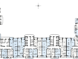 Продается 2-комнатная квартира ЖК Гулливер, литера 1, 55.6  м², 6922756 рублей