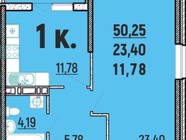 Продается 1-комнатная квартира ЖК Клубный дом Агой, 50.25  м², 10050000 рублей