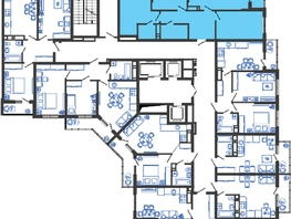 Продается 3-комнатная квартира ЖК Облака-3, дом 1, 79.6  м², 14296160 рублей