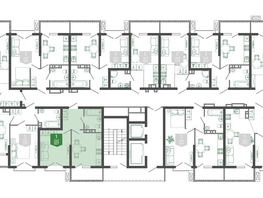 Продается 1-комнатная квартира ЖК Флора, 3 этап литера 5, 33.9  м², 15743160 рублей