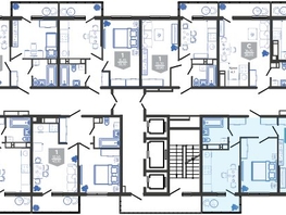 Продается 2-комнатная квартира ЖК Облака-3, дом 1, 56.2  м², 9666962 рублей