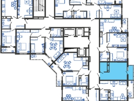 Продается Студия ЖК Облака-3, дом 1, 23.4  м², 6617520 рублей