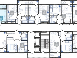 Продается 1-комнатная квартира ЖК Облака-3, дом 1, 32.5  м², 7202000 рублей