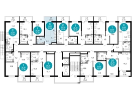 Продается 1-комнатная квартира ЖК Лестория, дом 6, 21  м², 10596600 рублей