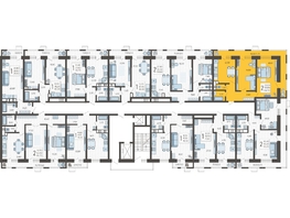 Продается 2-комнатная квартира ЖК Небо, литера 7, 64.5  м², 9255750 рублей