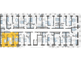 Продается 2-комнатная квартира ЖК Небо, литера 7, 66.7  м², 9638150 рублей