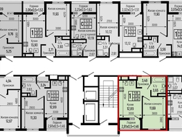 Продается 1-комнатная квартира ЖК Botanica Hills (Ботаника Хилс), лит 1, 33.46  м², 10041000 рублей