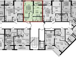 Продается 1-комнатная квартира ЖК Botanica Hills (Ботаника Хилс), лит 1, 34.91  м², 10297000 рублей