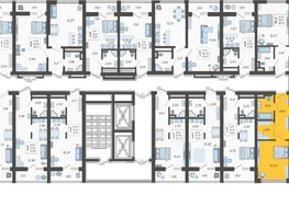 Продается 3-комнатная квартира ЖК Кислород, корпус 11, 65.92  м², 23197248 рублей