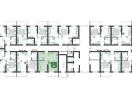 Продается 1-комнатная квартира ЖК Флора, 3 этап литера 5, 37.3  м², 15954690 рублей