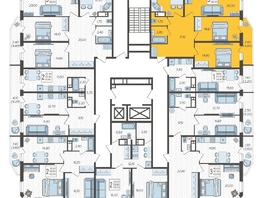 Продается 3-комнатная квартира ЖК Зеленодар, литера 6, 86  м², 9933000 рублей