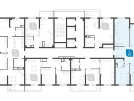 Продается 3-комнатная квартира ЖК Облака-2, блок секция 4-8, 87.5  м², 13037500 рублей