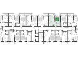 Продается 1-комнатная квартира ЖК Флора, 2 этап литера 2, 37.6  м², 16547760 рублей