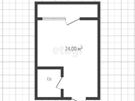 Продается Студия Заполярная ул, 24  м², 2750000 рублей