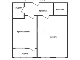 Продается 1-комнатная квартира ЖК Дом на Московской, 41  м², 6300000 рублей