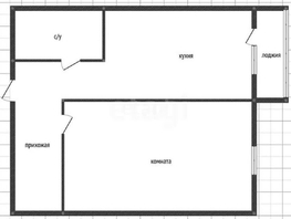 Продается 1-комнатная квартира Уральская ул, 39.6  м², 6400000 рублей