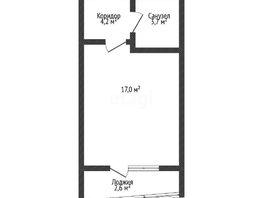 Продается Студия Командорская ул, 26.8  м², 2990000 рублей