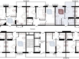 Продается 1-комнатная квартира ЖК Отражение, 1 очередь литера 1, 36.38  м², 5518846 рублей