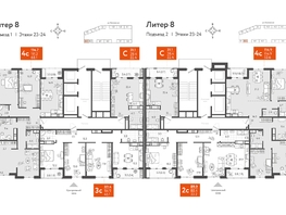Продается Студия ЖК Все Свои VIP, литера 8, 30.75 м², 9225000 рублей