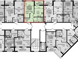 Продается 1-комнатная квартира ЖК Botanica Hills (Ботаника Хилс), литера 1, 34.91  м², 10471600 рублей