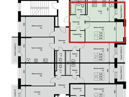 Продается 1-комнатная квартира ЖК Nova Vita (Нова Вита), дом 22, 40.9 м², 4744400 рублей