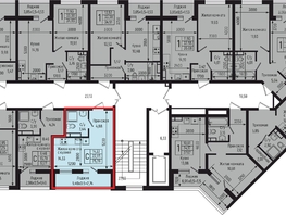 Продается Студия ЖК Botanica Hills (Ботаника Хилс), литера 3, 25.39  м², 8344850 рублей