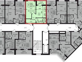 Продается 1-комнатная квартира ЖК Botanica Hills (Ботаника Хилс), литера 3, 34.91  м², 9859630 рублей