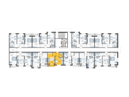 Продается 1-комнатная квартира ЖК Смородина, литера 12, 32.95 м², 5561960 рублей