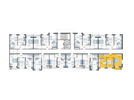 Продается 2-комнатная квартира ЖК Смородина, литера 12, 51.79 м², 7007187 рублей