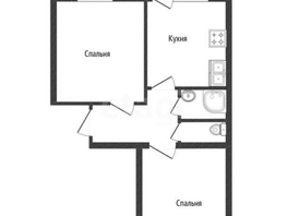 Продается 2-комнатная квартира ЖК Ракурс , литер 7, 52.3  м², 5200000 рублей