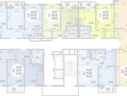 Продается 1-комнатная квартира ЖК Парк у дома, литера 8.3, 46.8  м², 9037080 рублей