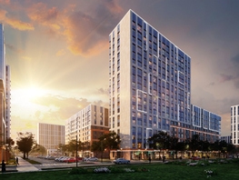 Продается 1-комнатная квартира ЖК Архитектор, литера 4.2, 33.5 м², 5693995 рублей