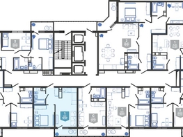 Продается 1-комнатная квартира ЖК Облака-3, дом 1, 36.6 м², 8156310 рублей