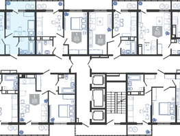 Продается 1-комнатная квартира ЖК Облака-3, дом 1, 36.6 м², 7885470 рублей