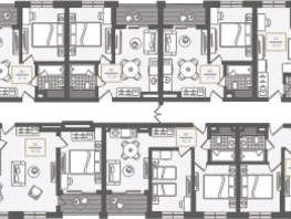 Продается 2-комнатная квартира АО Нескучный сад, корпус 1, 45.2 м², 40824880 рублей