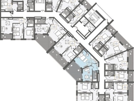 Продается 2-комнатная квартира АО Нескучный сад, корпус 1, 57.3 м², 53177940 рублей
