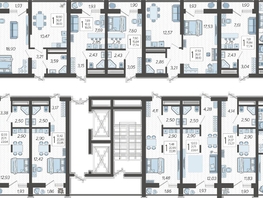 Продается 2-комнатная квартира ЖК Кислород, корпус 13, 50.88 м², 19580400 рублей