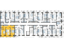 Продается 2-комнатная квартира ЖК Небо, литера 5, 66.7  м&sup2;, 8867300 рублей