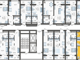 Продается 3-комнатная квартира ЖК Кислород, корпус 9, 65.94 м², 23592400 рублей