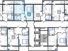 Продается 1-комнатная квартира ЖК Облака-3, дом 1, 35.1 м², 7653555 рублей